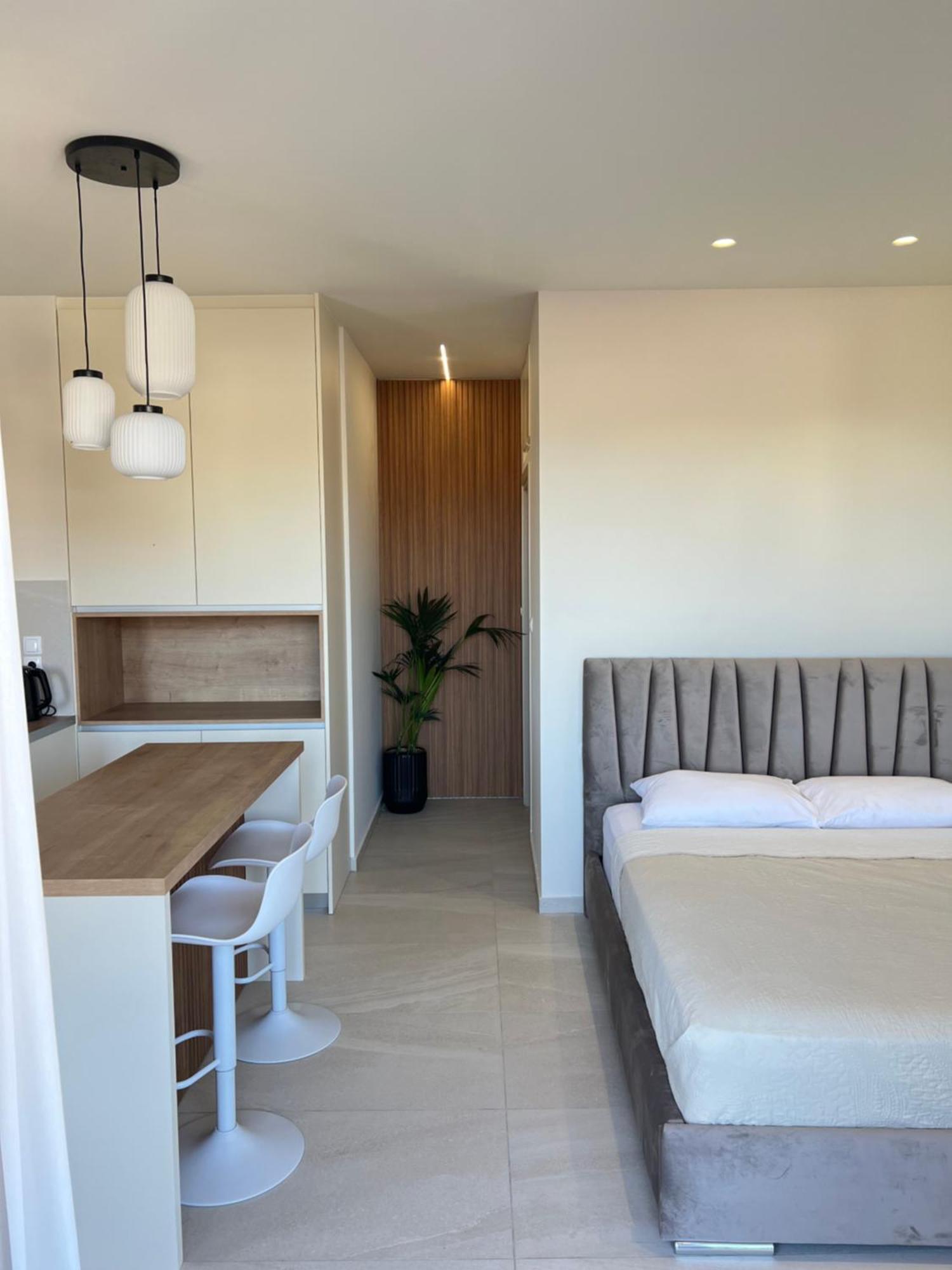 Talakya Sea View Apartment อายิโอสนิโกลาโอส ภายนอก รูปภาพ